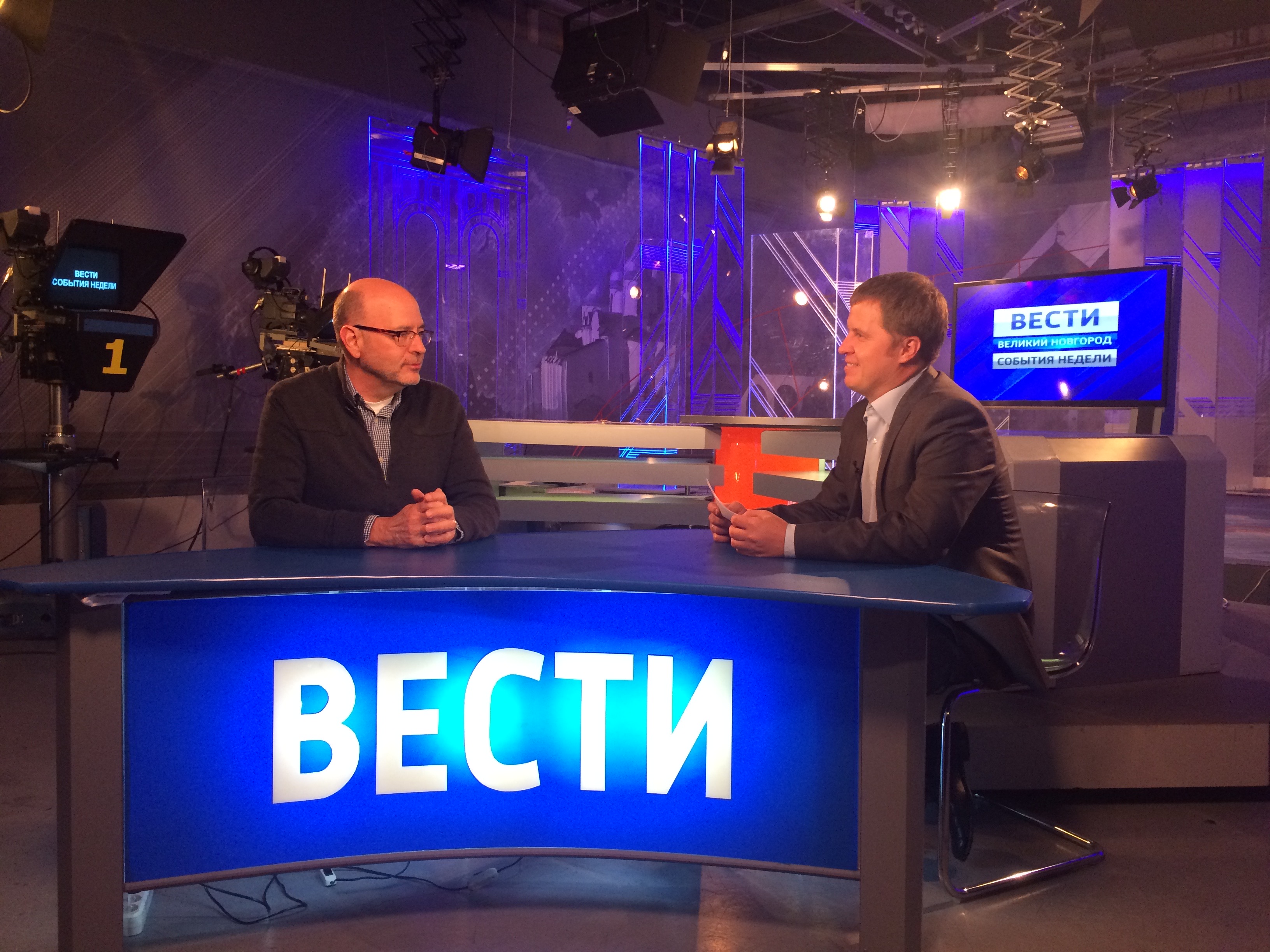 профессор Вельфель в студии Вестей